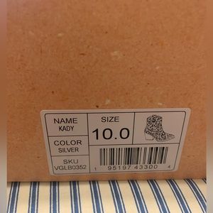 Silver Rhinestone Booties